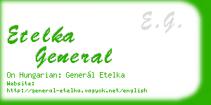 etelka general business card