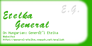 etelka general business card